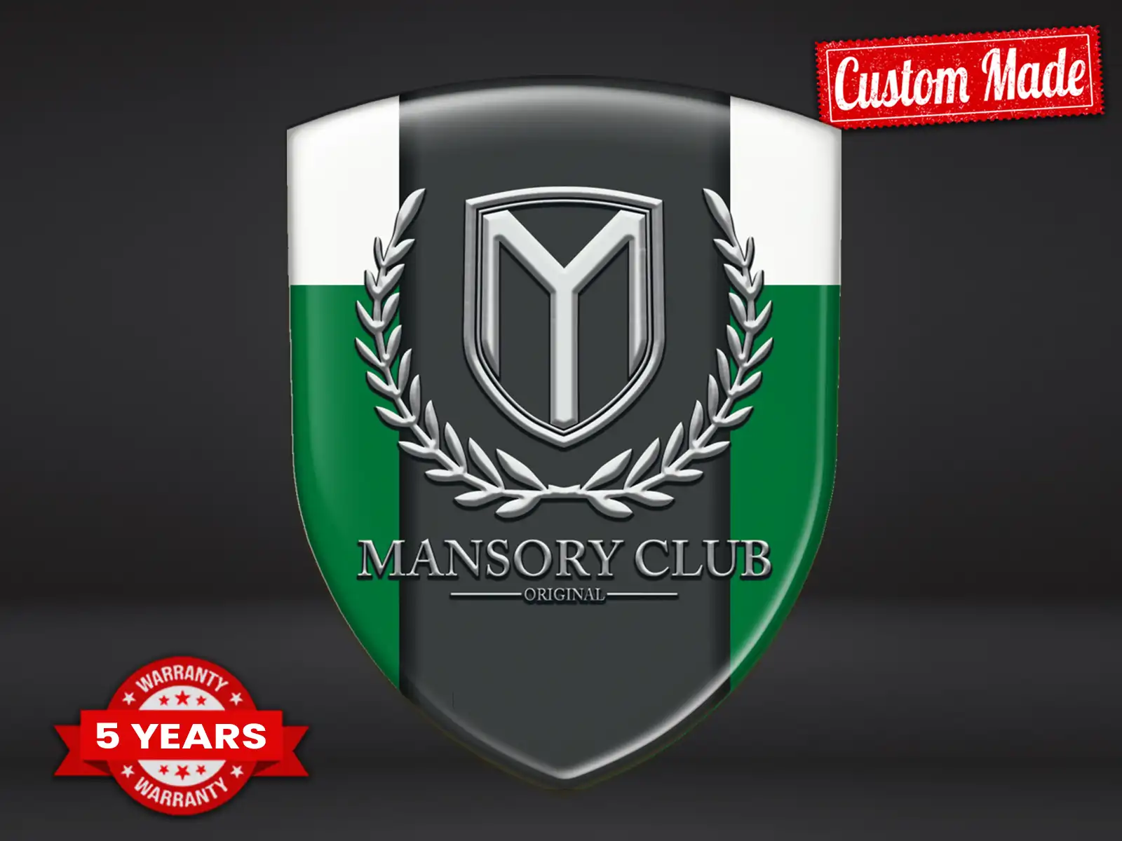 Mansory Permanentaufkleber Hochwertig Modern Anpassbar
